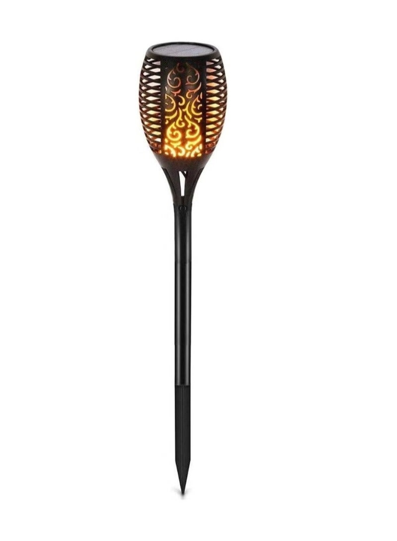 HOMIVA Solar Flame Torch Lights Outdoor – Waterproof Flickering Flame Solar Garden Lights with Dusk to Dawn Auto On/Off, Solar Landscape Pathway Lawn Decoration Lamp - Image 1